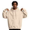 thumbnail image 1 of Hoodie Sweatshirt for Men -Lined Long Sleeve Pullover Sweatshirt Warm Fall Winter Sweatshirts, 1 of 7
