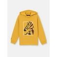 thumbnail image 1 of Hoodie Sweatshirt with (Zebra) Reflective Graphic - Yellow, 1 of 11