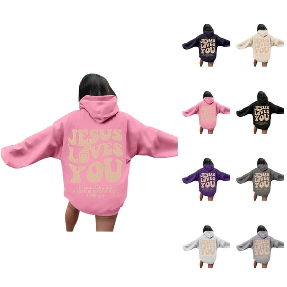 Hoodie Women Oversized Hoodie Womens Sweatshirt Casual Lightweight Cropped Zip Up Unisex Letter Print Hooded Zip Up Sweatshirt | Streetwear Loose Fit Pullover Hoodie