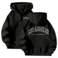 thumbnail image 1 of Hoodie Women Oversized Longline Casual Streetwear Women's Zip Up Hoodie Casual Bow Print Sweatshirt Lightweight Comfortable Pullover For Daily Wear Spring Fall Winter Basic Outerwear, 1 of 3