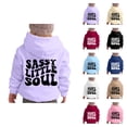 thumbnail image 1 of Hoodie Womens Hoodie Oversized Sweatshirt Lightweight Zip Up Hoodie Casual Wear Women Long Sleeve Letter Printed Hoodie Loose Oversize Sweatshirts Pullover Sweatshirts Top Blouse, 1 of 6