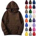 thumbnail image 1 of Hoodie for Man Casual Fashionable Long Sleeved Hooded Pocket Top Long Sleeve Hooded Pullover Sweatshirts Blouse, 1 of 9