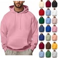 thumbnail image 1 of Hoodie for Man Casual Fashionable Long Sleeved Hooded Pocket Top Long Sleeve Hooded Pullover Sweatshirts Blouse, 1 of 6
