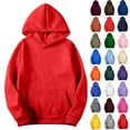 thumbnail image 1 of Hoodie for Man Casual Fashionable Long Sleeved Hooded Pocket Top Long Sleeve Hooded Pullover Sweatshirts Blouse, 1 of 7