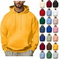 thumbnail image 1 of Hoodie for Man Casual Fashionable Long Sleeved Hooded Pocket Top Long Sleeve Hooded Pullover Sweatshirts Blouse, 1 of 5