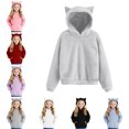 thumbnail image 1 of Hoodie for Tween Girl Long Sleeve Oversized Hoodie with Pockets School Clothes, 1 of 8