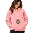 thumbnail image 1 of Hoodie with Dog Pouch Oversized Pet Hoodies Carrier Large Pocket Hooded Sweatshirt Big Size Front Dog & Cat Carrier Sweatshirts, 1 of 5