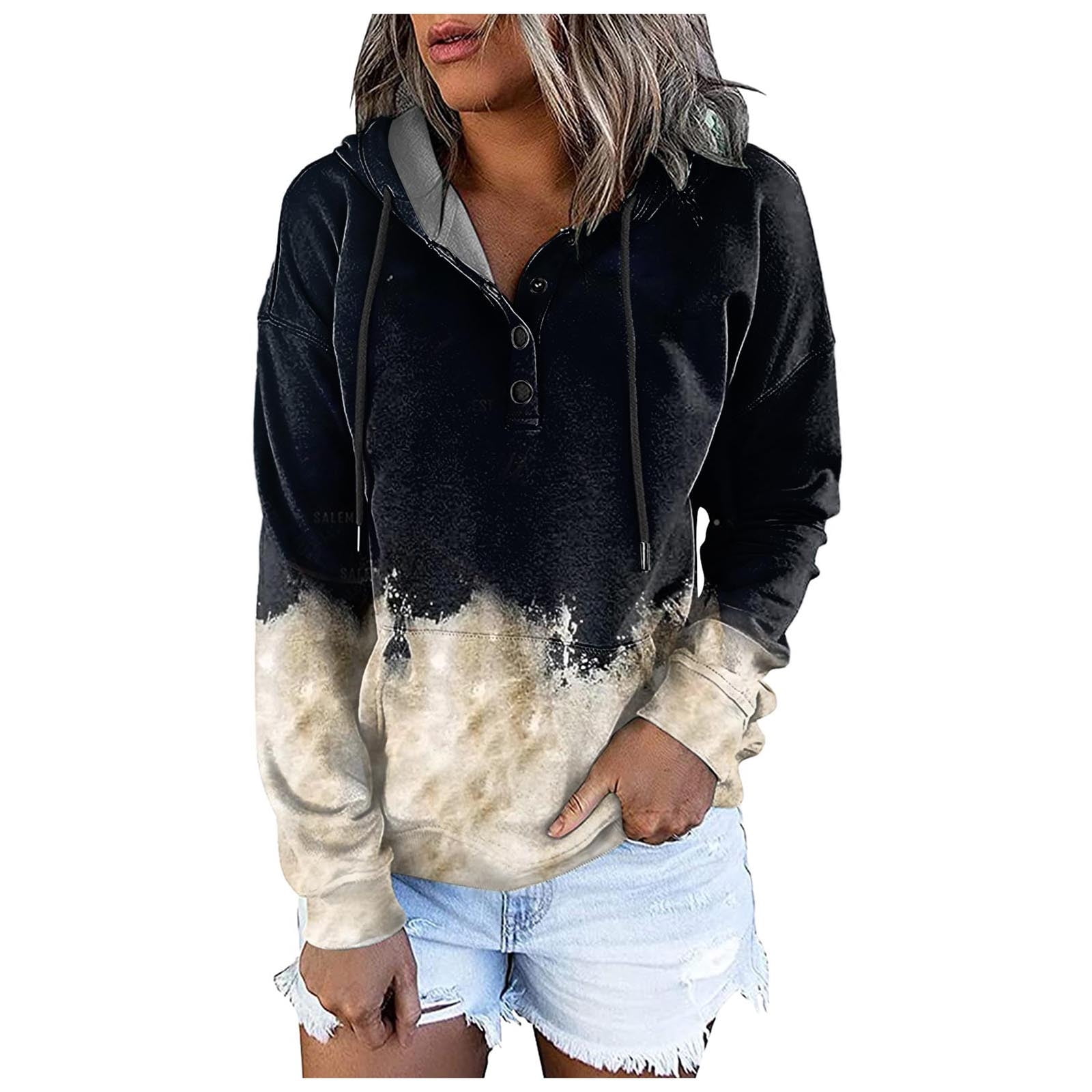 Hoodie with cheap long strings