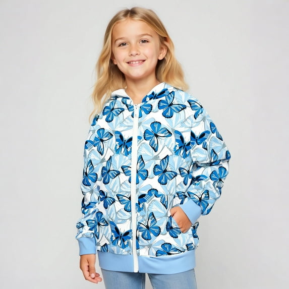 Hoodies Boys Kids Cute Personality Printed Zipper Hoodie Casual Long Sleeve Hoodie Sweatershirt Pullover Winter Clothes Toddler 9-10 Years Boys Clothes