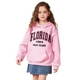 thumbnail image 1 of Hoodies Boys Pink Letter Print Hoodies Casual Long Sleeve Hoodie Sweatershirt Pullover Fall Clothes Girls Tops Size 5-6 Years Boys Girls Fashion, 1 of 4