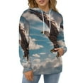thumbnail image 1 of Hoodies Eagle Casual Pullover Hoodie Long Sleeve Sweatshirts Birthday Gift, 1 of 5
