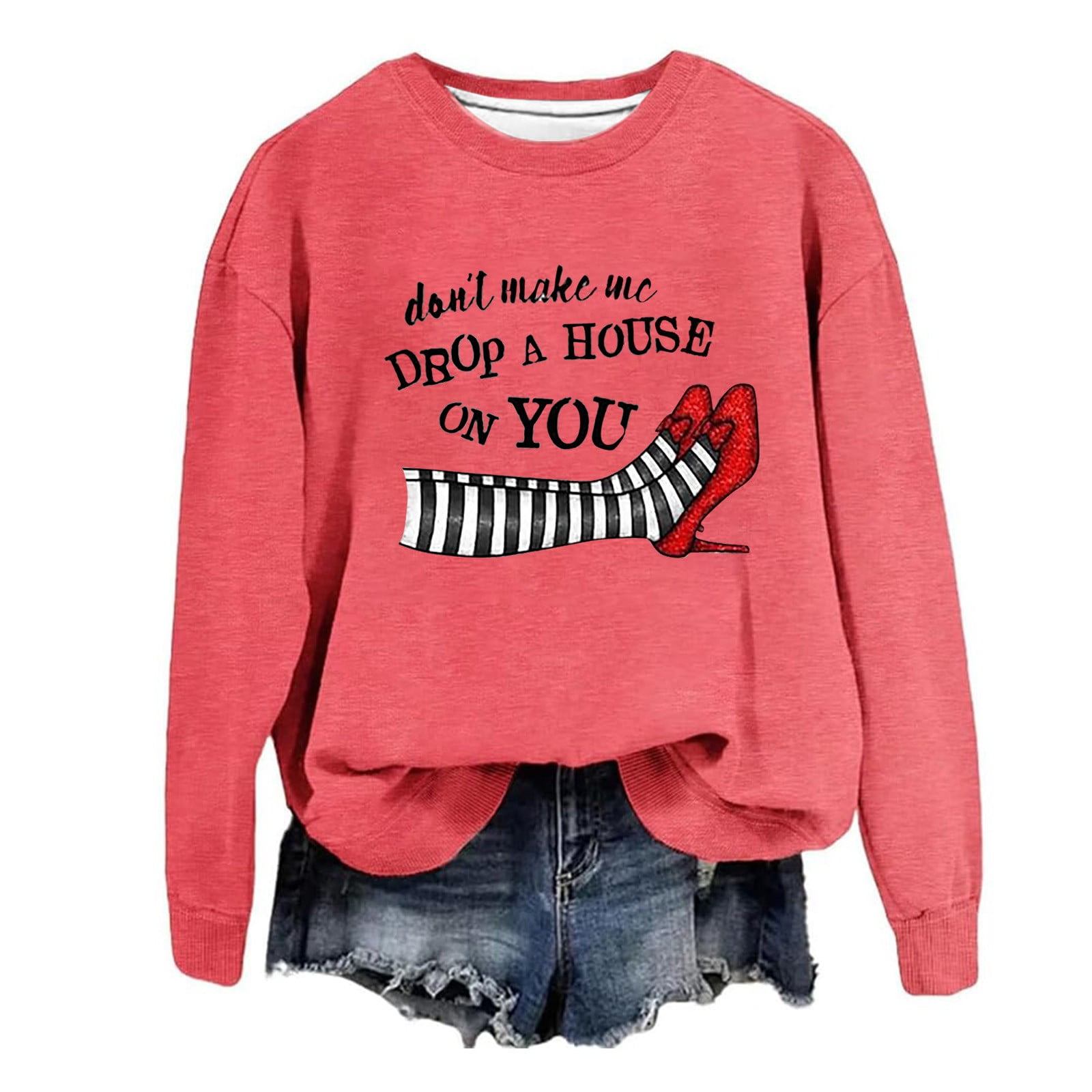 Hoodies For Women Halloween Soft Sweatshirt Costumes Daily Home Outdoor