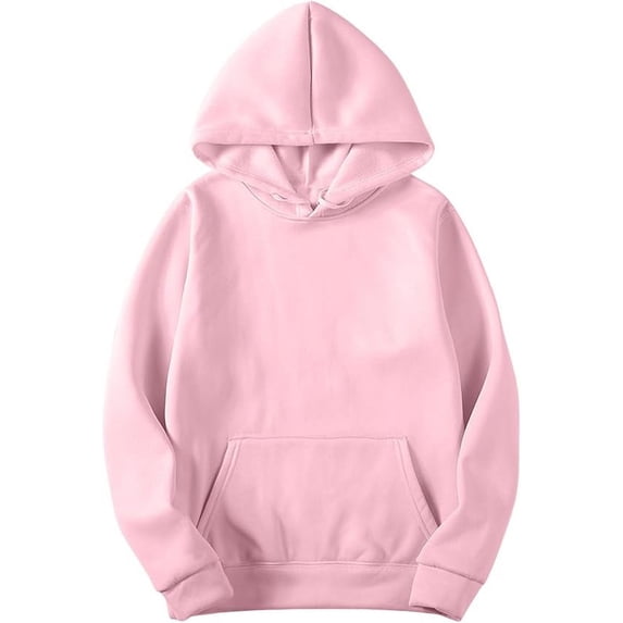 Hoodies For Women Oversized Fleece Sweatshirts Long Sleeve Casual Hooded Basic Pullover 2024 Fall Outfits Sweater