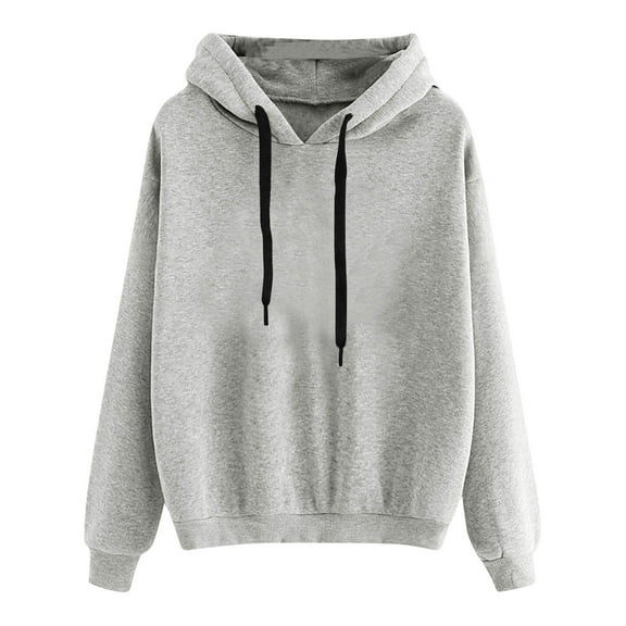 Hoodies For Women Sevevn Women's Casual Hooded Sweatshirt Soft Brushed Fleece Pullover Hoodie
