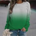 thumbnail image 1 of Hoodies For Women Sevevn Women's Tops Gradient Print Long Sleeves Pullover Crewneck Sweatshirt Casual Loose Sweatshirt Sweatshirts For Women Loose Hoodie Women's Fashion Hoodies Cute Hoodies, 1 of 5