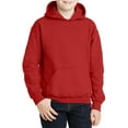 thumbnail image 1 of Hoodies for Girls Boys Hoody for Kids Teen Girls Hoody Kid Pullover Red Hooded Sweatshirt Size 6-8 10-12 14-16 18-20 - S M L XL - Age 6 to 20 Years Old Youth Hoodie, 1 of 3