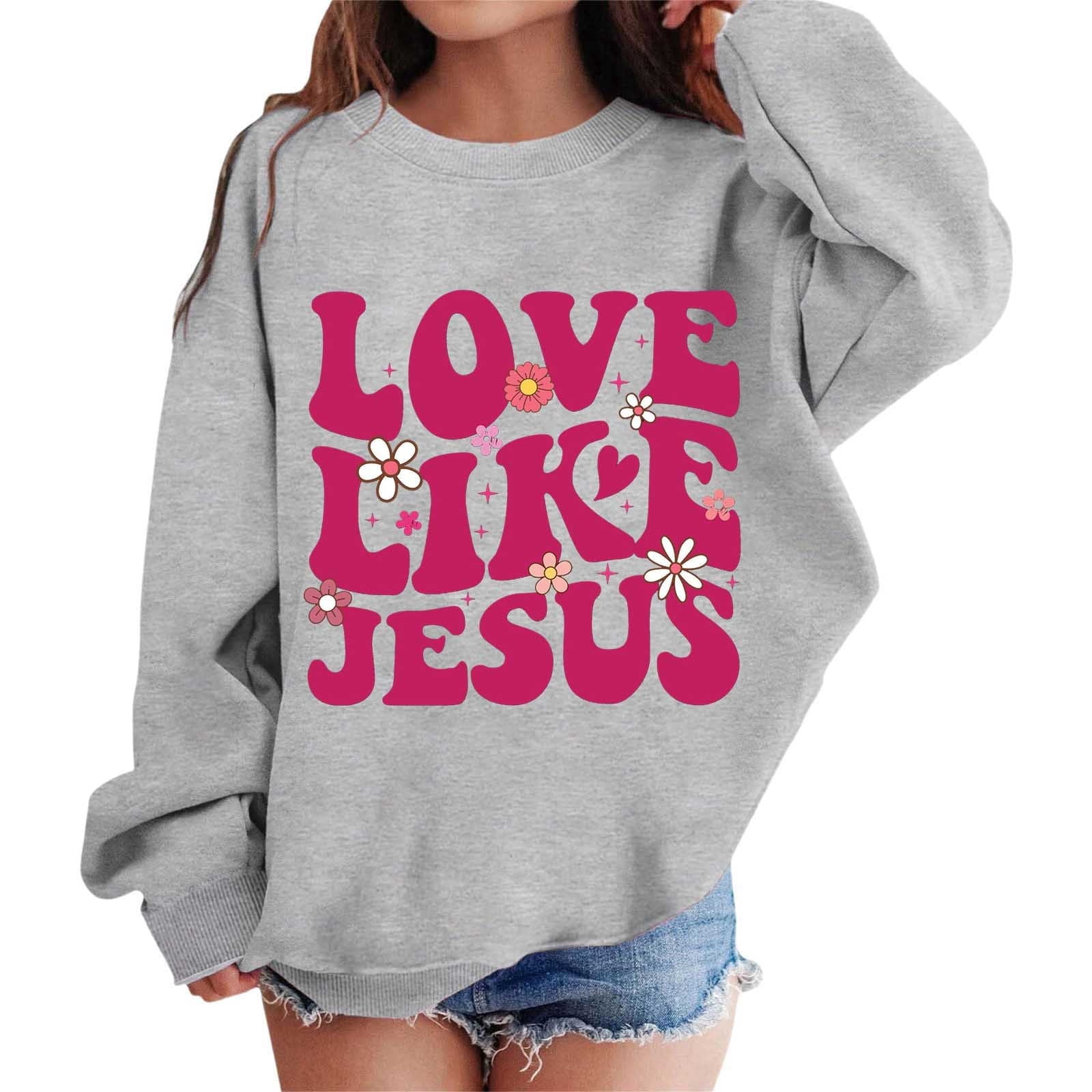 SOLY HUX Women's Graphic Oversized Tees Letter Print Summer Tops Vintage Half Sleeve Loose-916650