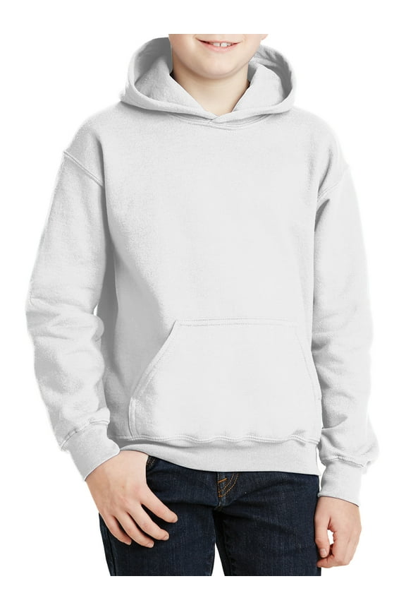 Hoodies for Kids Hoody for Girl Boy Teenagers White Hoody Youth Hoodie Kid Pullover Hooded Sweatshirt Size 6-8 10-12 14-16 18-20 - S M L XL - Age 6 to 20 Years Old
