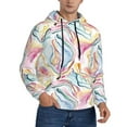 thumbnail image 1 of Hoodies for Men - Abstract marble texture Long Sleeve Comfrt Men'S Fashion Hoodies & Sweatshirts, Sweatshirts for Men Hoodies Pullover Clothing Clothes with Pouch, 1 of 7