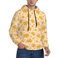 thumbnail image 1 of Hoodies for Men - Autumn Fall Yellow Leaves Long Sleeve Comfrt Men'S Fashion Hoodies & Sweatshirts, Sweatshirts for Men Hoodies Pullover Clothing Clothes with Pouch, 1 of 7