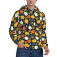 thumbnail image 1 of Hoodies for Men - Autumn Pumpkin Maple Leaf Plants Long Sleeve Comfrt Men'S Fashion Hoodies & Sweatshirts, Sweatshirts for Men Hoodies Pullover Clothing Clothes with Pouch, 1 of 7