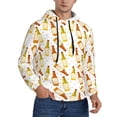 thumbnail image 1 of Hoodies for Men - Beer Bottles Long Sleeve Comfrt Men'S Fashion Hoodies & Sweatshirts, Sweatshirts for Men Hoodies Pullover Clothing Clothes with Pouch, 1 of 7