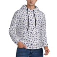 thumbnail image 1 of Hoodies for Men - Blue Dandelion Long Sleeve Comfrt Men'S Fashion Hoodies & Sweatshirts, Sweatshirts for Men Hoodies Pullover Clothing Clothes with Pouch, 1 of 7