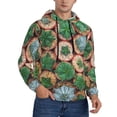 thumbnail image 1 of Hoodies for Men - Cactus cute b Long Sleeve Comfrt Men'S Fashion Hoodies & Sweatshirts, Sweatshirts for Men Hoodies Pullover Clothing Clothes with Pouch, 1 of 7