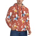 thumbnail image 1 of Hoodies for Men - Cartoon Cute Funny Poodle Dog Long Sleeve Comfrt Men'S Fashion Hoodies & Sweatshirts, Sweatshirts for Men Hoodies Pullover Clothing Clothes with Pouch, 1 of 7