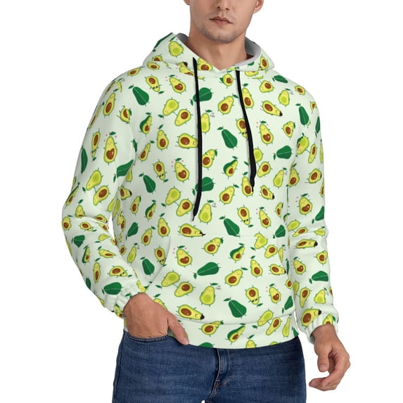 Hoodies for Men - Cartoon Fruit Long Sleeve Comfrt Men'S Fashion Hoodies & Sweatshirts, Sweatshirts for Men Hoodies Pullover Clothing Clothes with Pouch