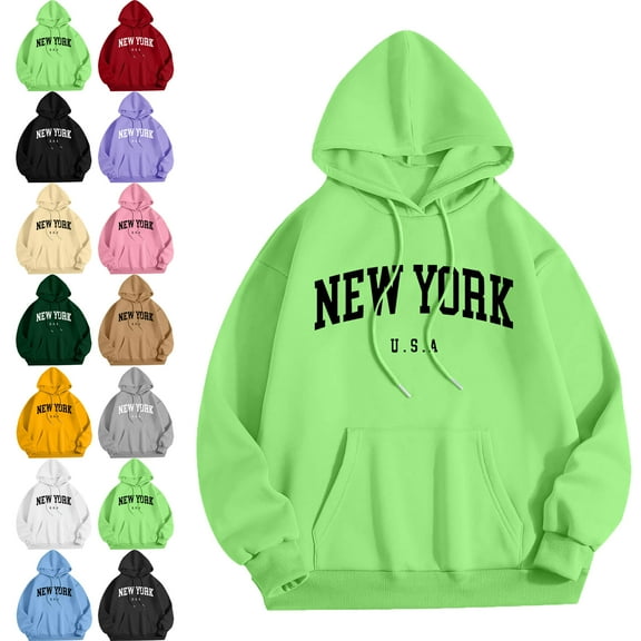 Hoodies For Men Casual Shirts Solid Color Print Long Sleeve Cotton Hooded Collar Drawstring Hoodies Pullover Sweatshirts Orkout, Walking, Gym Fitness Sweatshirts for Men