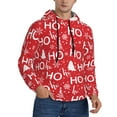 thumbnail image 1 of Hoodies for Men - Christmas Hohoho Long Sleeve Comfrt Men'S Fashion Hoodies & Sweatshirts, Sweatshirts for Men Hoodies Pullover Clothing Clothes with Pouch, 1 of 7