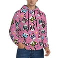 thumbnail image 1 of Hoodies for Men - Colorful cute french bulldog Long Sleeve Comfrt Men'S Fashion Hoodies & Sweatshirts, Sweatshirts for Men Hoodies Pullover Clothing Clothes with Pouch, 1 of 7