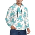 thumbnail image 1 of Hoodies for Men - Cute Octopus Green Long Sleeve Comfrt Men'S Fashion Hoodies & Sweatshirts, Sweatshirts for Men Hoodies Pullover Clothing Clothes with Pouch, 1 of 7