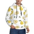 thumbnail image 1 of Hoodies for Men - Cute Pear Yellow Long Sleeve Comfrt Men'S Fashion Hoodies & Sweatshirts, Sweatshirts for Men Hoodies Pullover Clothing Clothes with Pouch, 1 of 7