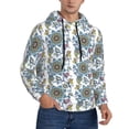 thumbnail image 1 of Hoodies for Men - Flowers and Butterflies Long Sleeve Comfrt Men'S Fashion Hoodies & Sweatshirts, Sweatshirts for Men Hoodies Pullover Clothing Clothes with Pouch, 1 of 7