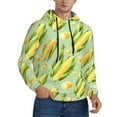 thumbnail image 1 of Hoodies for Men - Fresh Sweet Corn Long Sleeve Comfrt Men'S Fashion Hoodies & Sweatshirts, Sweatshirts for Men Hoodies Pullover Clothing Clothes with Pouch, 1 of 7