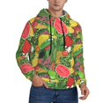 thumbnail image 1 of Hoodies for Men - Fruits Vegetables And Berries Long Sleeve Comfrt Men'S Fashion Hoodies & Sweatshirts, Sweatshirts for Men Hoodies Pullover Clothing Clothes with Pouch, 1 of 7