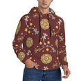 thumbnail image 1 of Hoodies for Men - Geometric Lizard Gecko Colorful_B Long Sleeve Comfrt Men'S Fashion Hoodies & Sweatshirts, Sweatshirts for Men Hoodies Pullover Clothing Clothes with Pouch, 1 of 7