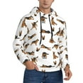 thumbnail image 1 of Hoodies for Men - German Shepherd Dog No.1009 Long Sleeve Comfrt Men'S Fashion Hoodies & Sweatshirts, Sweatshirts for Men Hoodies Pullover Clothing Clothes with Pouch, 1 of 7