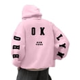 thumbnail image 1 of Hoodies for Men Graphic Hoodies Men's Hooded Sweatshirt Letter Print Casual Pullover Streetwear Fashion Loose Fit Comfortable Blend for Fall Winter Daily Wear, 1 of 5