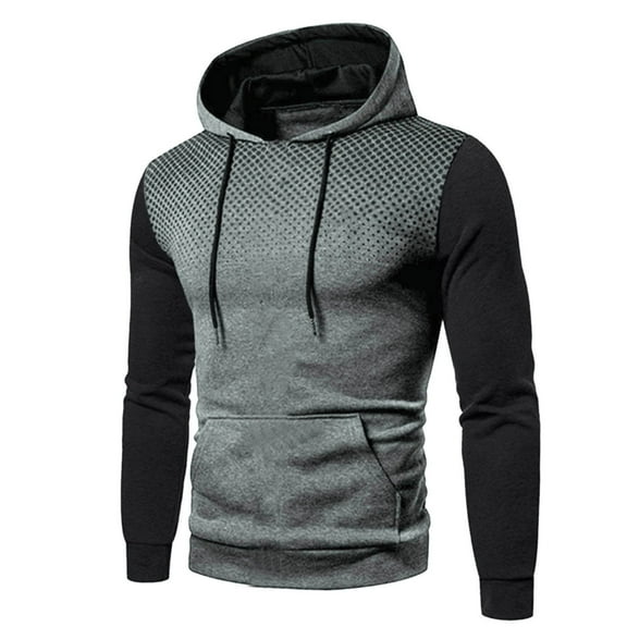 Hoodies Men Gym Hooded Top Men Teenagers Zipper Jacket Warm Cosy Sweatshirts Stretch Lightweight Jackets Golf Casual Outwear Fall Long Sleeve Tracksuit Top