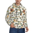 thumbnail image 1 of Hoodies for Men - Hawaiian Style Green Coconut Tree Long Sleeve Comfrt Men'S Fashion Hoodies & Sweatshirts, Sweatshirts for Men Hoodies Pullover Clothing Clothes with Pouch, 1 of 7