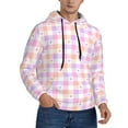 thumbnail image 1 of Hoodies for Men - Heart Buffalo Plaid Long Sleeve Comfrt Men'S Fashion Hoodies & Sweatshirts, Sweatshirts for Men Hoodies Pullover Clothing Clothes with Pouch, 1 of 7