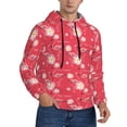 thumbnail image 1 of Hoodies for Men - Hello Summer Flamingo Long Sleeve Comfrt Men'S Fashion Hoodies & Sweatshirts, Sweatshirts for Men Hoodies Pullover Clothing Clothes with Pouch, 1 of 7