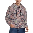 thumbnail image 1 of Hoodies for Men - Indian Paisley Pattern Long Sleeve Comfrt Men'S Fashion Hoodies & Sweatshirts, Sweatshirts for Men Hoodies Pullover Clothing Clothes with Pouch, 1 of 7