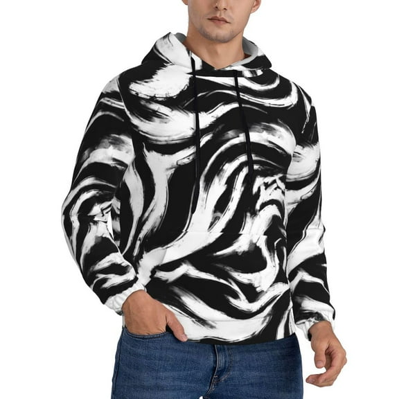 Hoodies for Men - Leopard And Zebra k Long Sleeve Comfrt Men'S Fashion Hoodies & Sweatshirts, Sweatshirts for Men Hoodies Pullover Clothing Clothes with Pouch