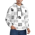 thumbnail image 1 of Hoodies for Men - Math algorithm Print Long Sleeve Comfrt Men'S Fashion Hoodies & Sweatshirts, Sweatshirts for Men Hoodies Pullover Clothing Clothes with Pouch, 1 of 7