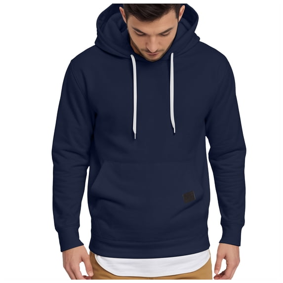 Hoodies Men Mens Fall Clothes Men's Hoodies Lightweight Pullover Long Sleeve Athletic Sweatshirts for Gym Workout Comfort Thin Plain hoodie