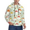 thumbnail image 1 of Hoodies for Men - Mushroom Bee Long Sleeve Comfrt Men'S Fashion Hoodies & Sweatshirts, Sweatshirts for Men Hoodies Pullover Clothing Clothes with Pouch, 1 of 7